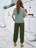 Casual Solid Color Woolen Trousers Suits