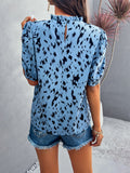 Printed Short-Sleeved Top