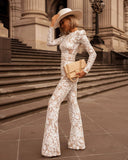 Lace Retro Catwalk Style Jumpsuits