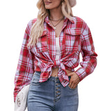 Loose Checkered Shirt