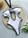 3D Flower One-Piece Swimsuits