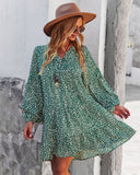 Long Sleeved Casual Holiday Loose Dresses