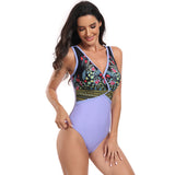 Bikini One-Piece Swimsuit + Beach Skirt Cover-Up Sets