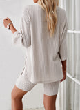 Three-Quarter Sleeve Shorts Suits