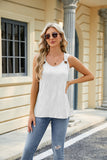 Crew Neck Sleeveless Vest