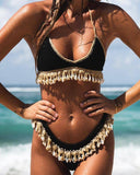 Sexy Shell Fringed Bikini Shopvhs.com