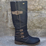 Side Zipper Low Heel Waterproof Non-Slip Wear-Resistant Boots Shopvhs.com