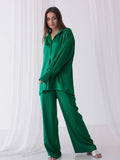 Silky Simple Pure Color Ladies Pajamas Shopvhs.com