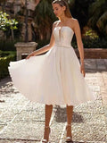 Simple Bustier Wedding Dress Shopvhs.com