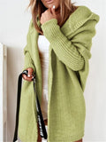 Simple Knitted Soft Touch Loose Hooded Sweater