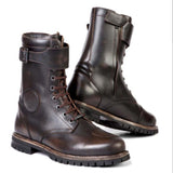 Simple Side Zipper Leather Boots