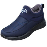 Simple Style Casual Waterproof Fleece Lining Non-Slip Flat Boots Shopvhs.com