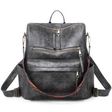 Simple Style Design Zipper Portable Adjustable Shoulder Strap Backpack Shopvhs.com
