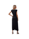 Simple solid color waist slim long skirt Shopvhs.com