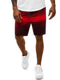 Slacks With Gradient Color Shorts