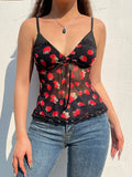 Slim Fit Low Cut Backless Lace-Up Top Shopvhs.com