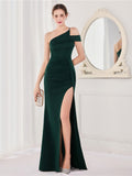 Slim Strapless evening dress