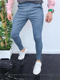 Slim Striped Button Men'S Casual Pants Shopvhs.com