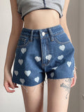 Slim-fitting Casual Denim Shorts Shopvhs.com