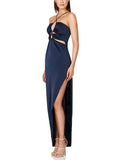 Slit  Halter Dress Shopvhs.com