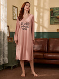 Slogan Night Dress Shopvhs.com