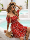 Small Floral Fashion Dress Shopvhs.com