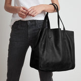 Soft leather  large-capacitytote handbags Shopvhs.com