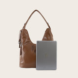 Soft leather simple one-shoulder portable handbags Shopvhs.com
