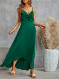 Solid Color Chiffon Dress Shopvhs.com