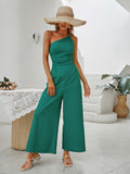 Solid Color Waisted Jumpsuit Shopvhs.com