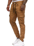 Solid Color Wovenfabric Pants For Men Shopvhs.com