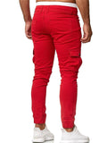 Solid Color Wovenfabric Pants For Men Shopvhs.com