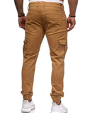 Solid Color Wovenfabric Pants For Men Shopvhs.com