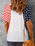 Star and Stripe USA 1776 Printed T-Shirt Shopvhs.com