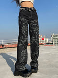 Straight Fit Loose Skinny Jeans Shopvhs.com