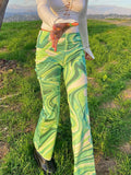 Straight Leg Pants Personality Woven Pants Shopvhs.com