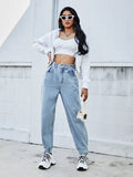 Straight-leg Denim Trousers Shopvhs.com