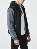 Street Style Thick Hoodie Coat For Men