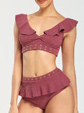 Summer Ruffled Style Bubble Swimsuit Shopvhs.com