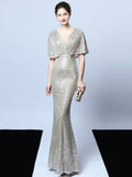 Tassel Beaded banquet evening dress Shopvhs.com