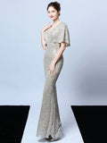 Tassel Beaded banquet evening dress Shopvhs.com