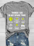 Thing I Do In My Spare Time T-Shirt Shopvhs.com