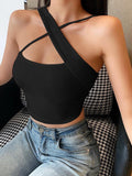 Tops Vests Sexy Slim Cropped Navel Suspenders Shopvhs.com