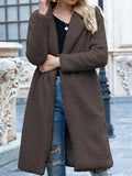 Ultra Cozy Open Front Fur Coat Shopvhs.com