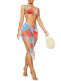 Women's Tie-Dye Split Swimsuit Bikini Swimsuit Shopvhs.com