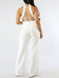 Wide Leg Pants Palazzo Pant High Waist Trouser