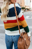 Chasing The Rainbow Striped Sweater