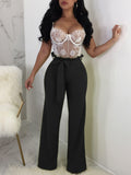 Wide Leg Pants Palazzo Pant High Waist Trouser