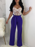 Wide Leg Pants Palazzo Pant High Waist Trouser