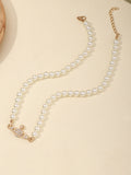 Planet Pendant Pearl Necklaces